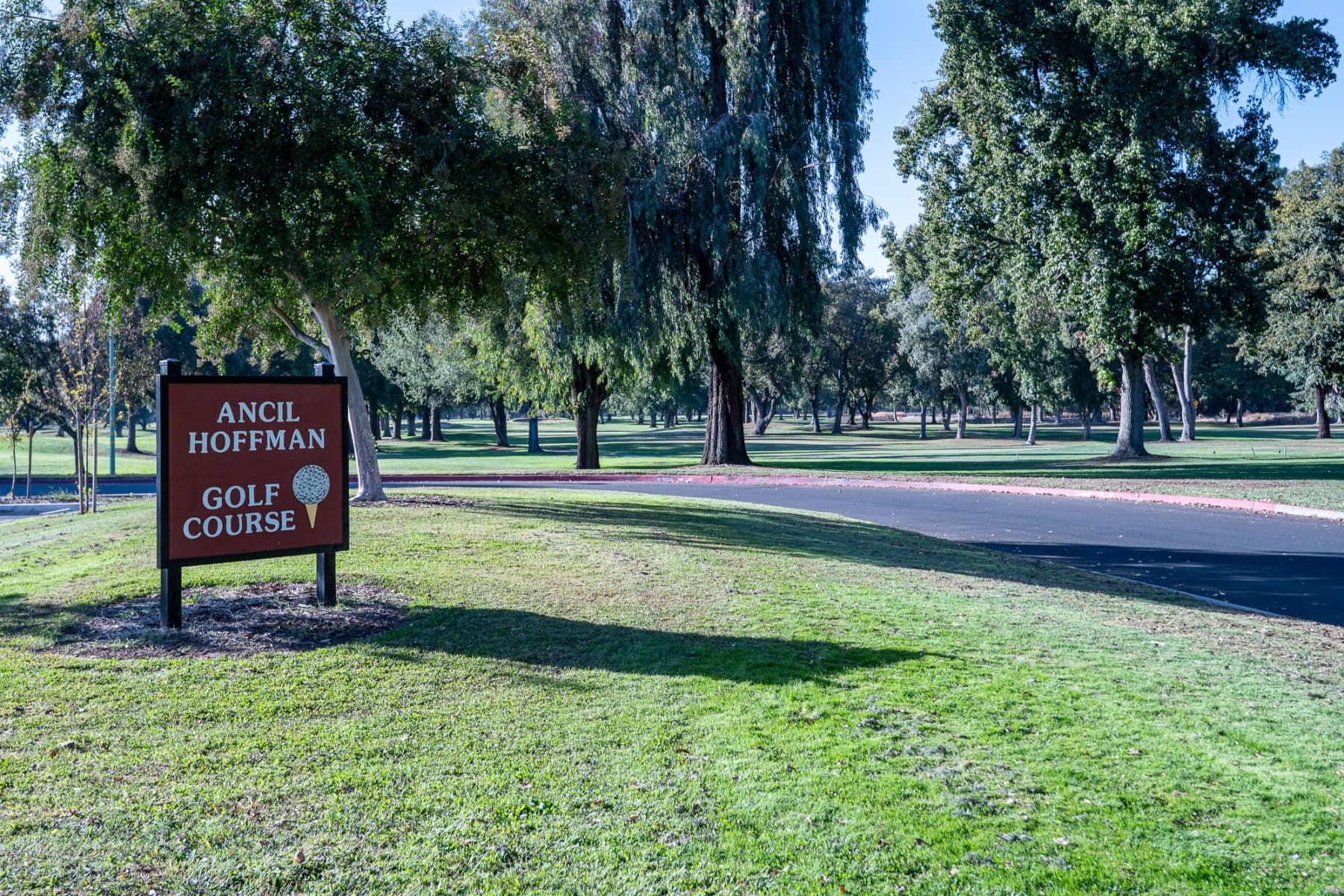 The Ancil Hoffman golf course in Carmichael