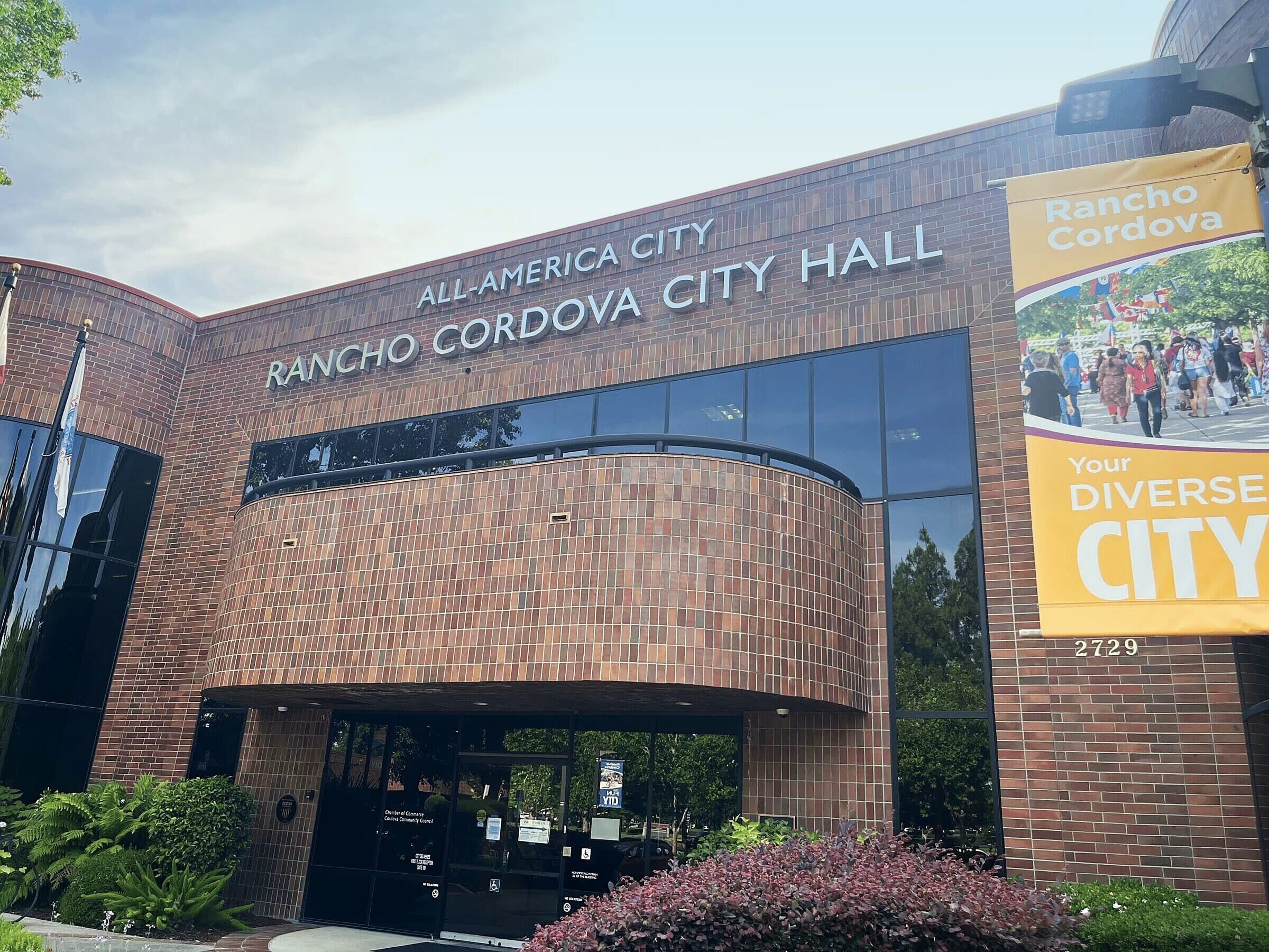 Rancho Cordova City Hall on Prospect Park Drive